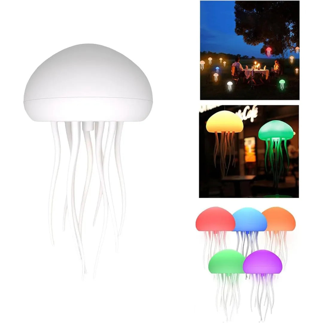 Rechargeable Jellyfish Table Lamp